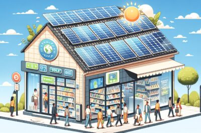 Backup Power Solutions for Retail Businesses: Harnessing the Sun’s Energy