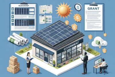 #Government Grants for Commercial Solar Projects: Tips and Suggestions for Solar Backup for Small Businesses