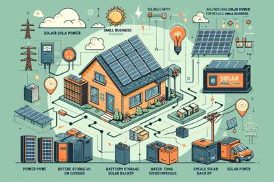 Off-grid Solar Power Reliability: Tips and Suggestions for Solar Backup for Small Businesses