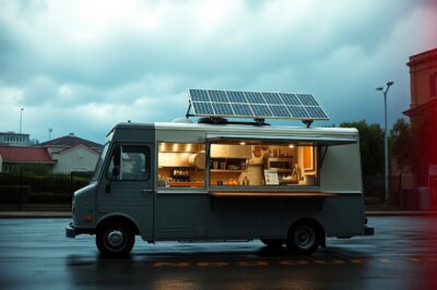 Food Truck Solar Power: Is Your Mobile Kitchen Vulnerable to Power Loss?