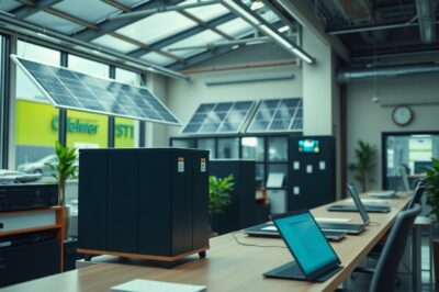 What Makes Lithium-Ion Solar Batteries The Vanguard Of Energy Retention For SMEs?