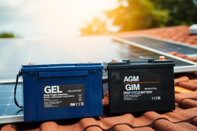 Gel vs AGM Deep Cycle Batteries for Solar Systems
