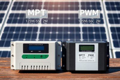 MPPT vs PWM Charge Controllers for Solar Performance