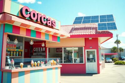 Florida Ice Cream Shop – From 3-Day Meltdown to Solar Success Story
