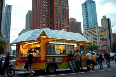 NYC Food Truck’s $47K Solar Savings During Summer Grid Strain