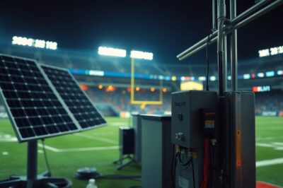 Super Bowl LVII’s Behind-the-Scenes Solar Backup System