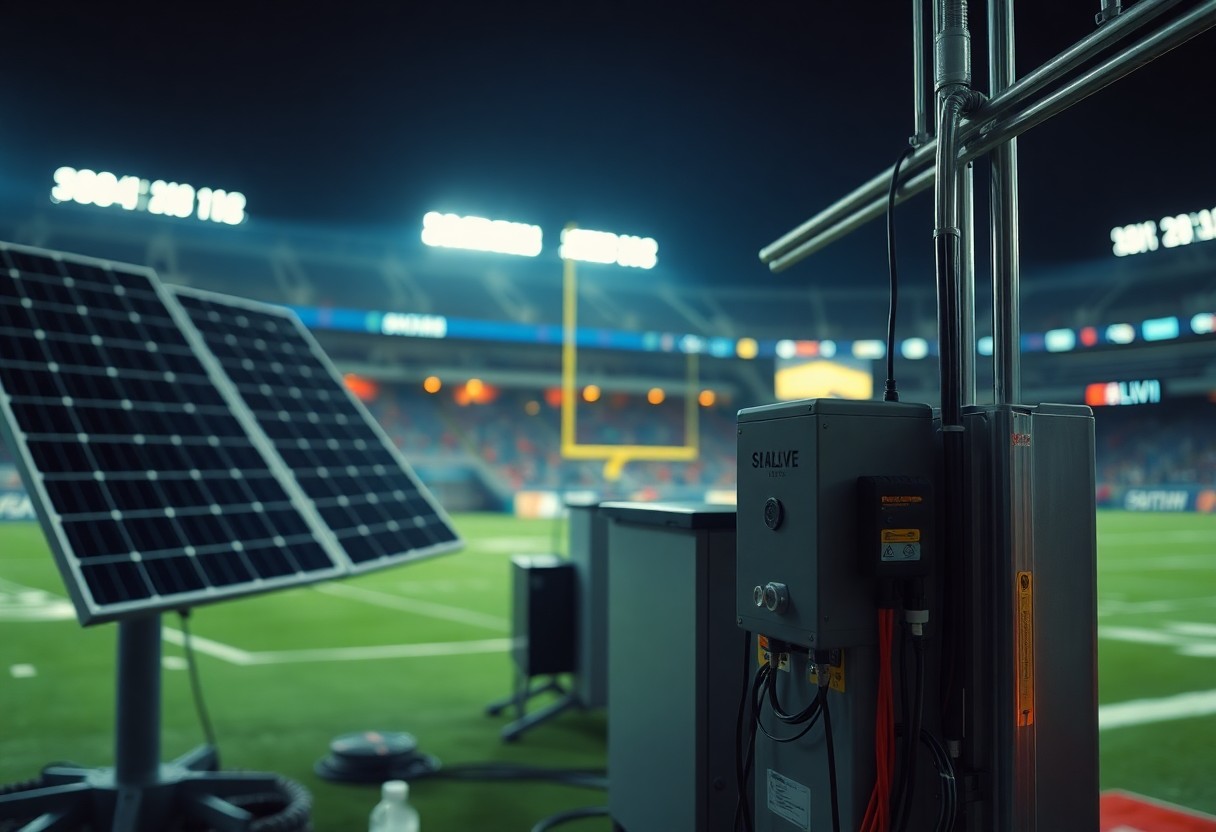 Super Bowl LVII's Behind-the-Scenes Solar Backup System - Peak ...