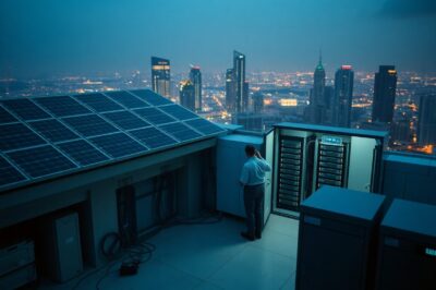 Can Solar Backup Systems Safeguard Your Enterprise During Blackouts?