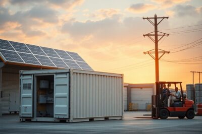 How Do Commercial Solar Batteries Catalyze Resilient Business Operations?