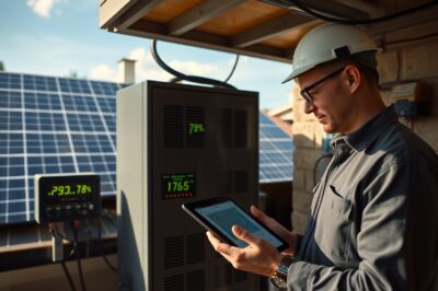 What Obscure Metrics Define Efficiency In Smart Solar Backup Networks?