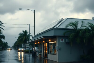 Can Solar Backup Systems For Small Businesses Help Miami Weather The Next Storm?